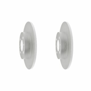Rear Geomet Coated Anti Rust Brake Rotor Set of 2