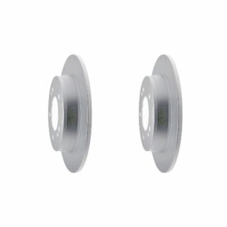 Rear Geomet Coated Anti Rust Brake Rotor Set of 2