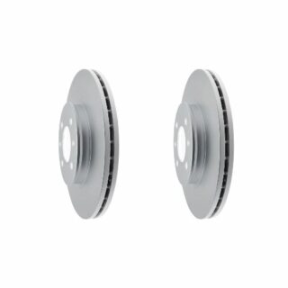 Front Geomet Coated Anti Rust Brake Rotor Set of 2