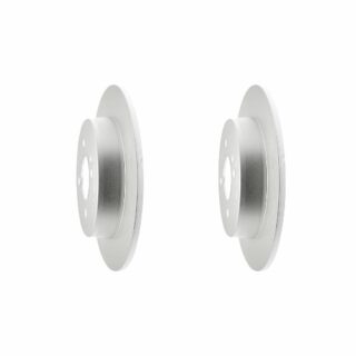 Rear Geomet Coated Anti Rust Brake Rotor Set of 2