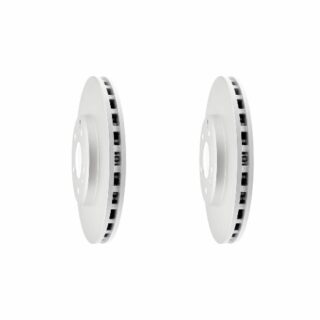 Front Geomet Coated Anti Rust Brake Rotor Set of 2