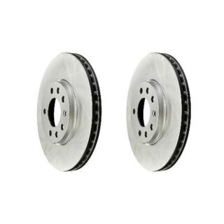 Front Geomet Coated Anti Rust Brake Rotor Set of 2