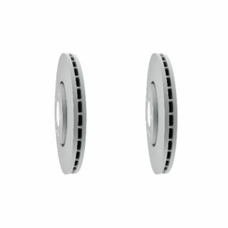Front Geomet Coated Anti Rust Brake Rotor Set of 2