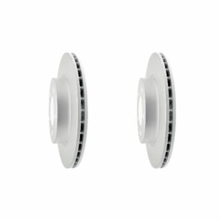 Front Geomet Coated Anti Rust Brake Rotor Set of 2