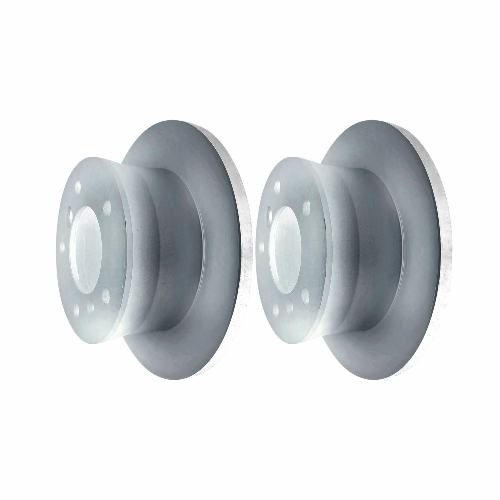 Rear Geomet Coated Anti Rust Brake Rotor Set of 2
