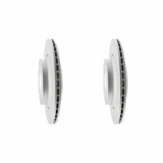 Rear Geomet Coated Anti Rust Brake Rotor Set of 2