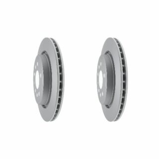 Rear Geomet Coated Anti Rust Brake Rotor Set of 2