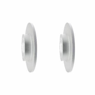 Rear Geomet Coated Anti Rust Brake Rotor Set of 2