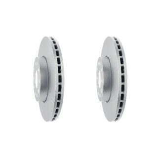 Front Geomet Coated Anti Rust Brake Rotor Set of 2