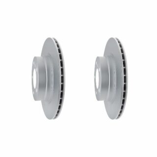 Rear Geomet Coated Anti Rust Brake Rotor Set of 2
