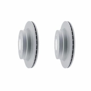 Rear Geomet Coated Anti Rust Brake Rotor Set of 2