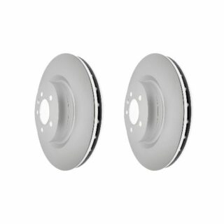 Front Geomet Coated Anti Rust Brake Rotor Set of 2