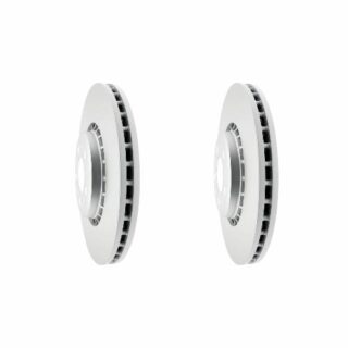 Front Geomet Coated Anti Rust Brake Rotor Set of 2
