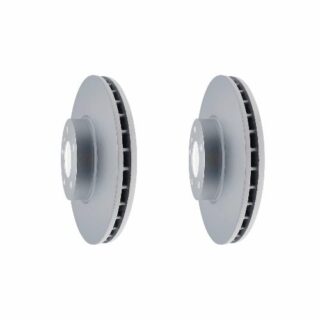 Front Geomet Coated Anti Rust Brake Rotor Set of 2