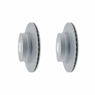 Rear Geomet Coated Anti Rust Brake Rotor Set of 2