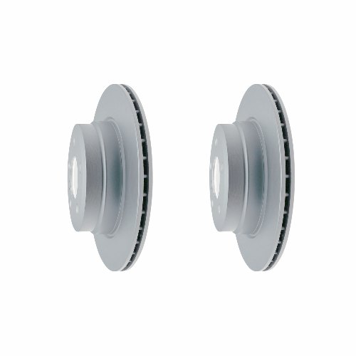 Rear Geomet Coated Anti Rust Brake Rotor Set of 2