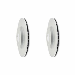Front Geomet Coated Anti Rust Brake Rotor Set of 2