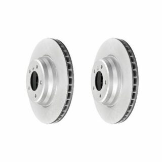Front Geomet Coated Anti Rust Brake Rotor Set of 2