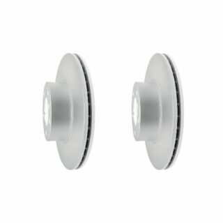 Front Geomet Coated Anti Rust Brake Rotor Set of 2