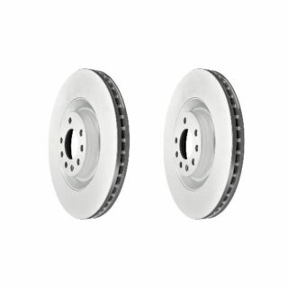 Front Geomet Coated Anti Rust Brake Rotor Set of 2