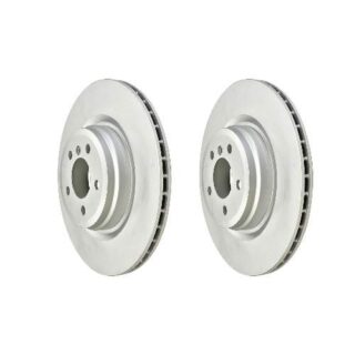 Rear Geomet Coated Anti Rust Brake Rotor Set of 2