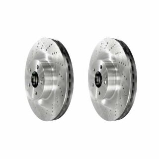Front Standard Brake Rotor Set of 2