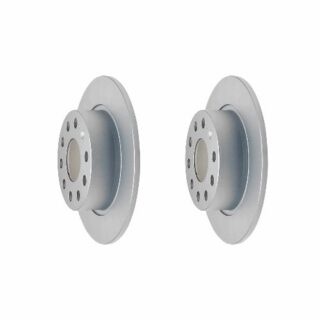 Rear Geomet Coated Anti Rust Brake Rotor Set of 2