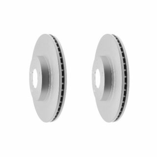 Rear Geomet Coated Anti Rust Brake Rotor Set of 2