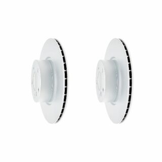 Rear Geomet Coated Anti Rust Brake Rotor Set of 2