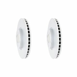 Front Geomet Coated Anti Rust Brake Rotor Set of 2