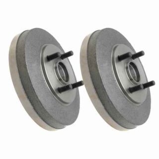 Rear Standard Brake Drum Set of 2