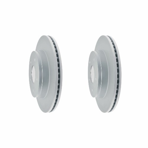 Front Geomet Coated Anti Rust Brake Rotor Set of 2