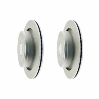 Rear Geomet Coated Anti Rust Brake Rotor Set of 2