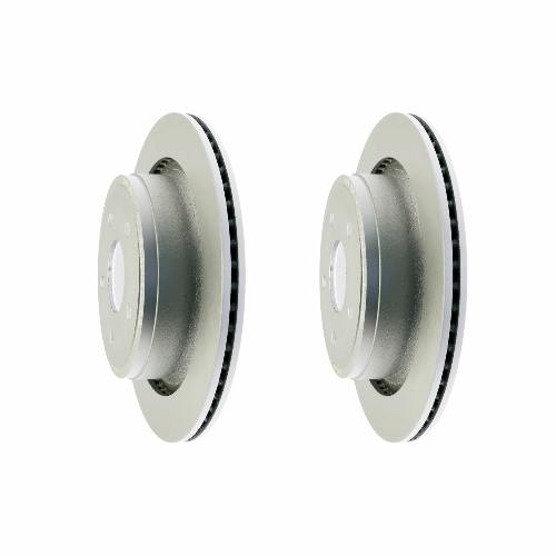Rear Geomet Coated Anti Rust Brake Rotor Set of 2