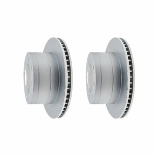 Rear Geomet Coated Anti Rust Brake Rotor Set of 2