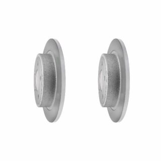Rear Geomet Coated Anti Rust Brake Rotor Set of 2