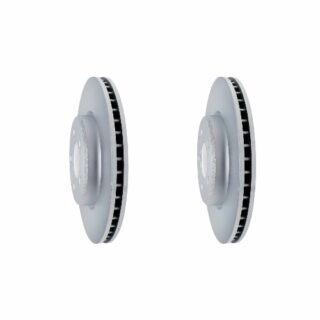 Front Geomet Coated Anti Rust Brake Rotor Set of 2