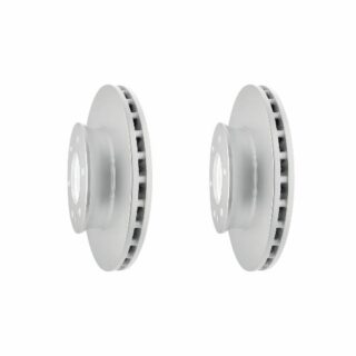 Front Geomet Coated Anti Rust Brake Rotor Set of 2