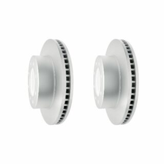Front Geomet Coated Anti Rust Brake Rotor Set of 2