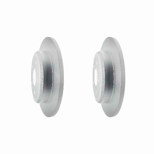 Rear Geomet Coated Anti Rust Brake Rotor Set of 2