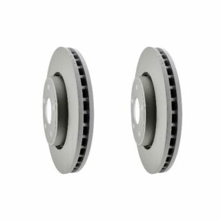 Front Geomet Coated Anti Rust Brake Rotor Set of 2