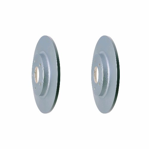 Rear Geomet Coated Anti Rust Brake Rotor Set of 2