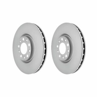 Front Geomet Coated Anti Rust Brake Rotor Set of 2