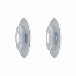 Rear Geomet Coated Anti Rust Brake Rotor Set of 2