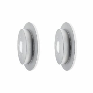 Rear Geomet Coated Anti Rust Brake Rotor Set of 2