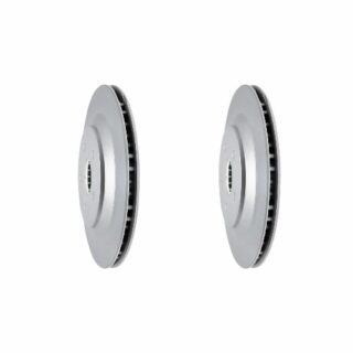 Rear Geomet Coated Anti Rust Brake Rotor Set of 2