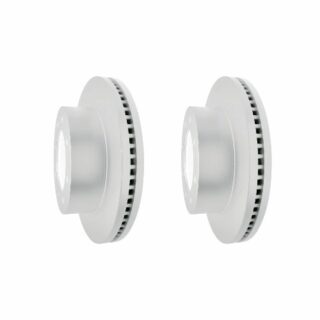Front Geomet Coated Anti Rust Brake Rotor Set of 2
