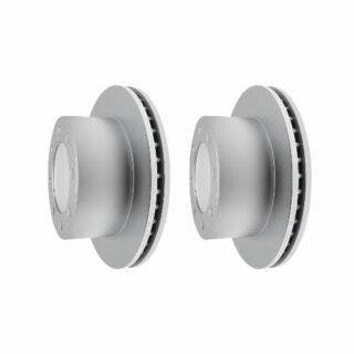 Rear Geomet Coated Anti Rust Brake Rotor Set of 2