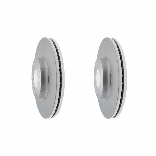 Front Geomet Coated Anti Rust Brake Rotor Set of 2