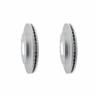 Front Geomet Coated Anti Rust Brake Rotor Set of 2